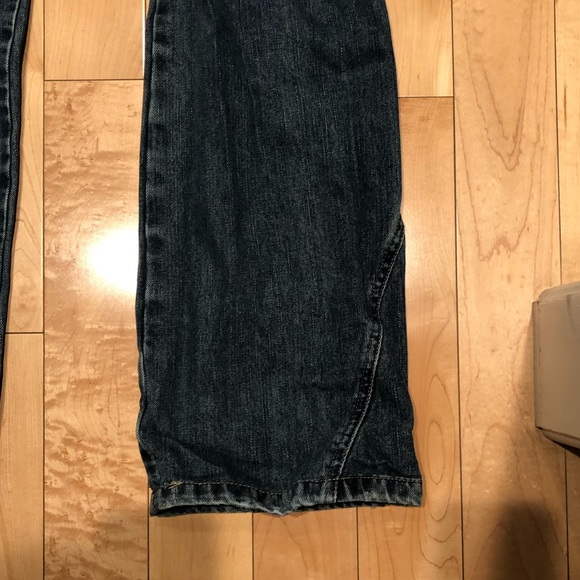 Bacca da Silva flared low rise jeans, autographed - Picture 7 of 7